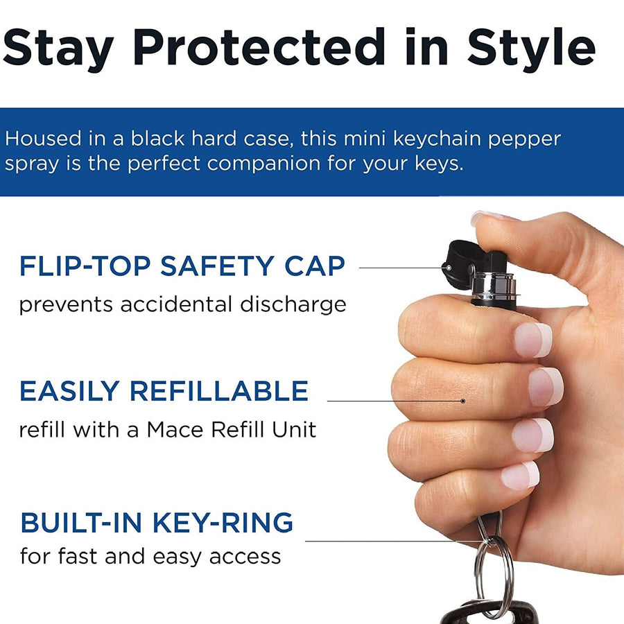 Mace® KeyGuard Mini Covert Keychain Pepper Spray 4g