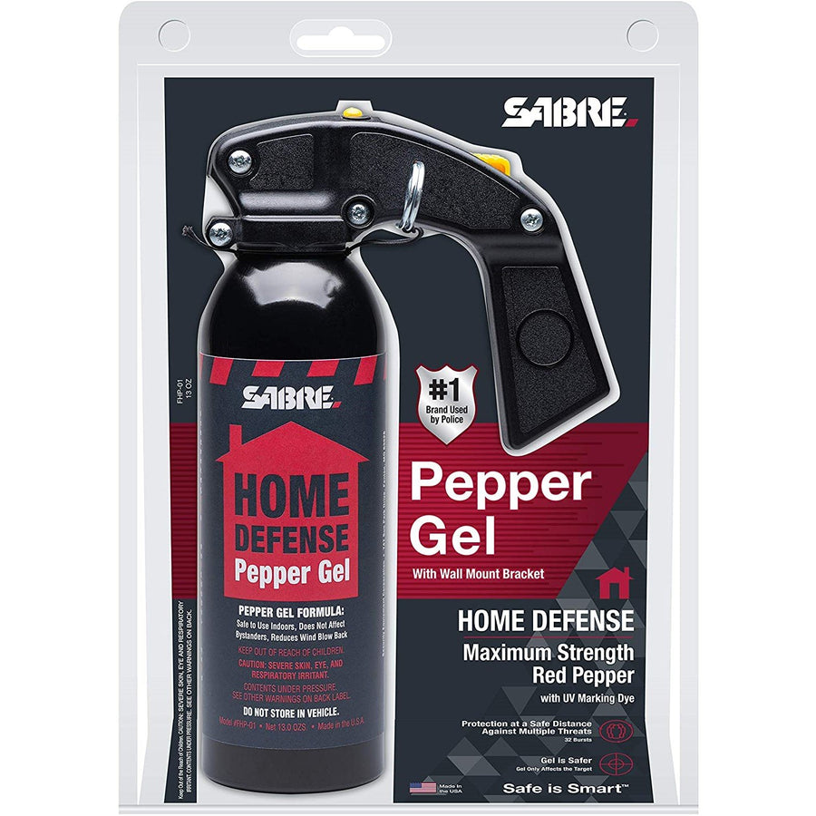 SABRE® Home Defense Pepper Gel 13 oz. w/ Wall Mount