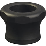 A black ASP Grip Baton Cap Replacement T Series