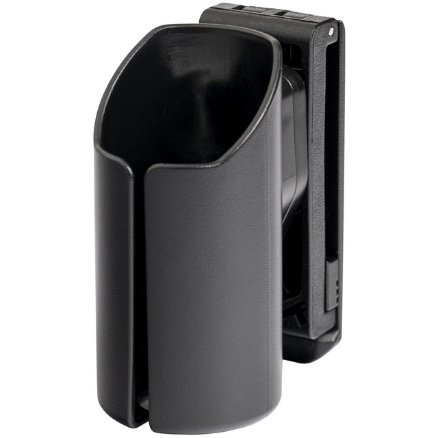 An empty black ASP Raptor Flashlight Tactical Light Case Holster