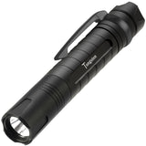 Side view of ASP Tungsten DF Rechargeable LED Flashlight 430 Lm showing its metal clip