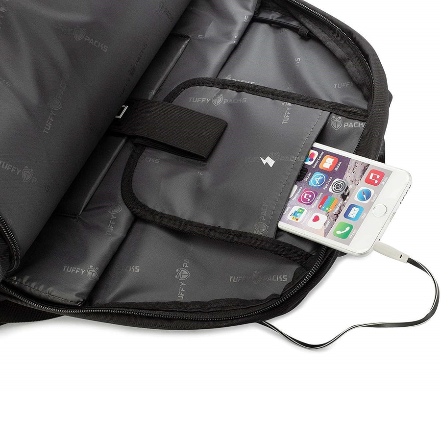 TuffyPacks© Level IIIA All-In-One Multi-Pocket Bulletproof Backpack
