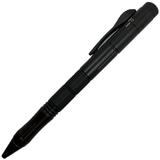 A retracted Black 1.75" ElitEdge Tactical Pen Concealed Automatic OTF Knife 