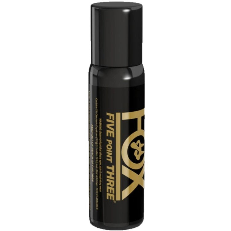 Black 3 oz. Five Point Three Police Pepper Spray Fog Grenade from Fox Labs 