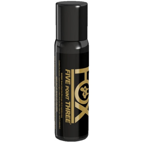 Black 3 oz. Five Point Three Police Pepper Spray Fog Grenade from Fox Labs 