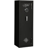 A black closed Hollon HGS-11E Hunter Series Fire Resistant Gun Safe
