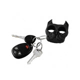 Black Brutus Bulldog Self-Defense Keychain Knuckle Weapon with keys attached