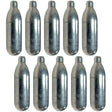 A 10 Pack of Silver Byrna 8 Gram CO2 Cartridges & Oiler 10 Pack