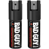 Two black Byrna® Bad Guy Repellent Pepper Spray