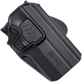 An empty black Byrna Level II Molded Waistband Projectile Gun Holster