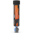 An orange tube packaging with Byrna Max .61 Projectiles inside