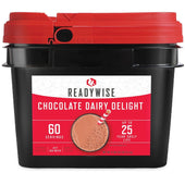 ReadyWise™ 60-Serving Chocolate Milk Emergency Food Supply - Dehydrated Food