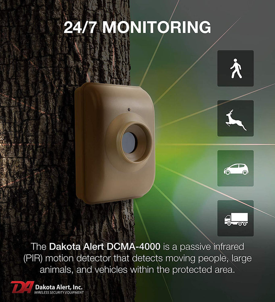 Dakota Alert™ Motion Detector Driveway Alarm System