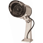 Safety Tech Fake IR Bullet Security Camera w/ Flashing LED - Fake Security Cameras