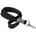 A black Stun Gun Disable Pin Wrist Strap Lanyard