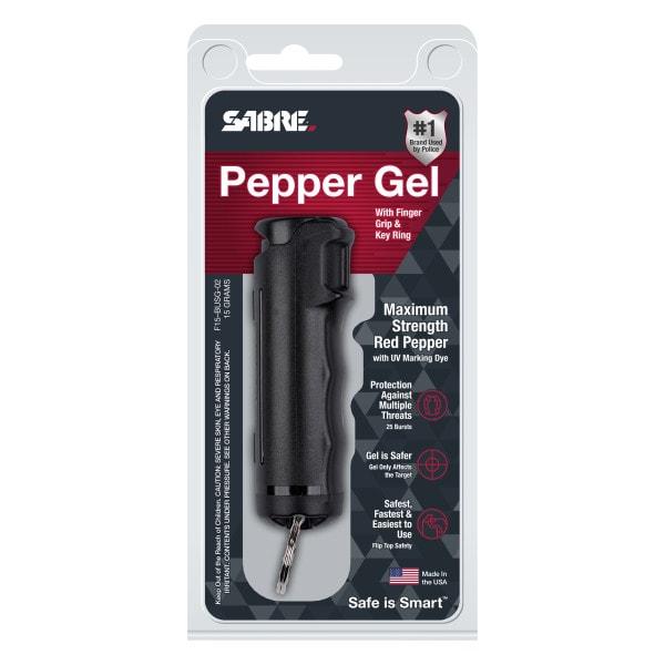 SABRE® Red Flip-Top Hard Case Keychain Pepper Gel 1/2 oz.