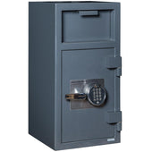 Hollon 2714E B-Rated Keypad Lock Drop Depository Safe - Digital Electronic Safes