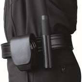 Secondary image - ASP® Double Case Black Handcuffs Holster