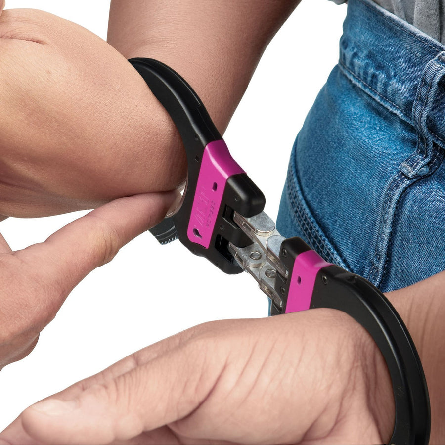 ASP® Ultra Identifier Double Lock Steel Hinge Handcuffs