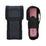 black nylon carrying case next to the JOLT J.A.C.K. stun gun secured inside the case