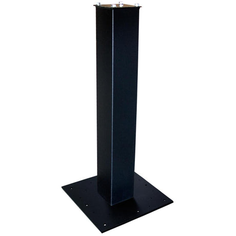 Black 27" Mail Boss Steel Surface Mount Post 