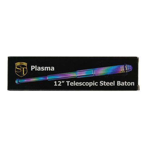 Safety Tech Expandable Steel Keychain Baton Plasma 12''