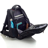 an open Bodyguard Switchblade Level III Bulletproof Backpack