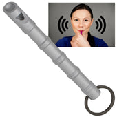WeaponTek™ Self-Defense Kubotan & Emergency Whistle 4.75'' - Keychain Weapons