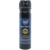 Police Force Tactical 23 Flip-Top Pepper Spray 4 oz. Stream - Pepper Spray with UV Marking Dye