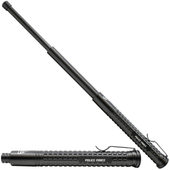 Piranha BTAR26 professional automatic telescopic truncheon in hardened  steel with quick opening with button cm. 66