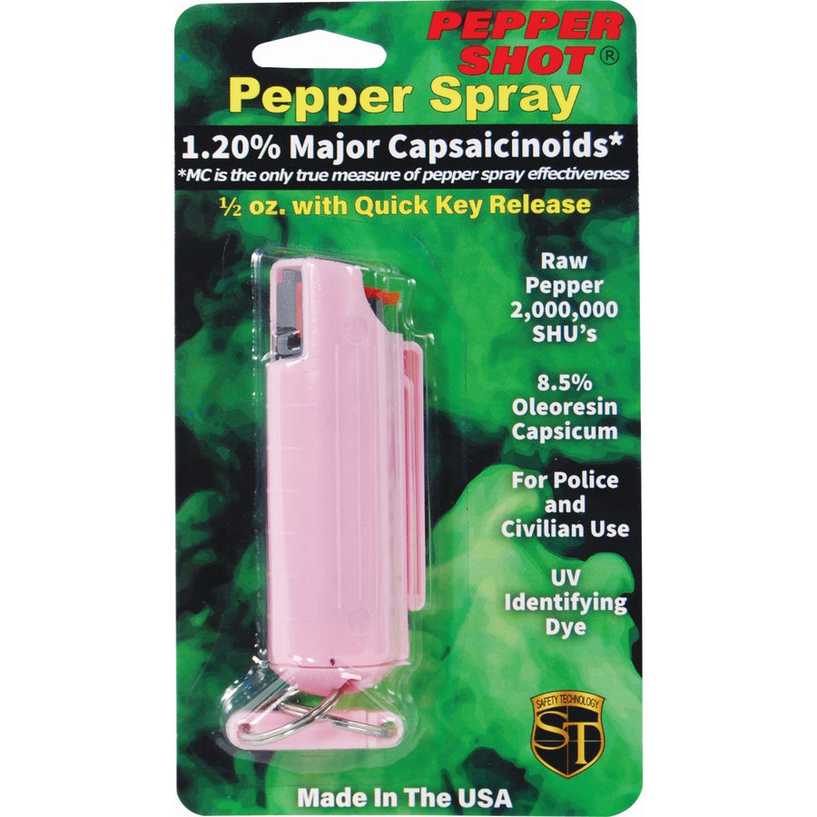 pepper shot keychain pepper spray