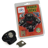 4 pieces of Peace Keeper Gun Trigger Safety Locks w/ Keys in a packaging