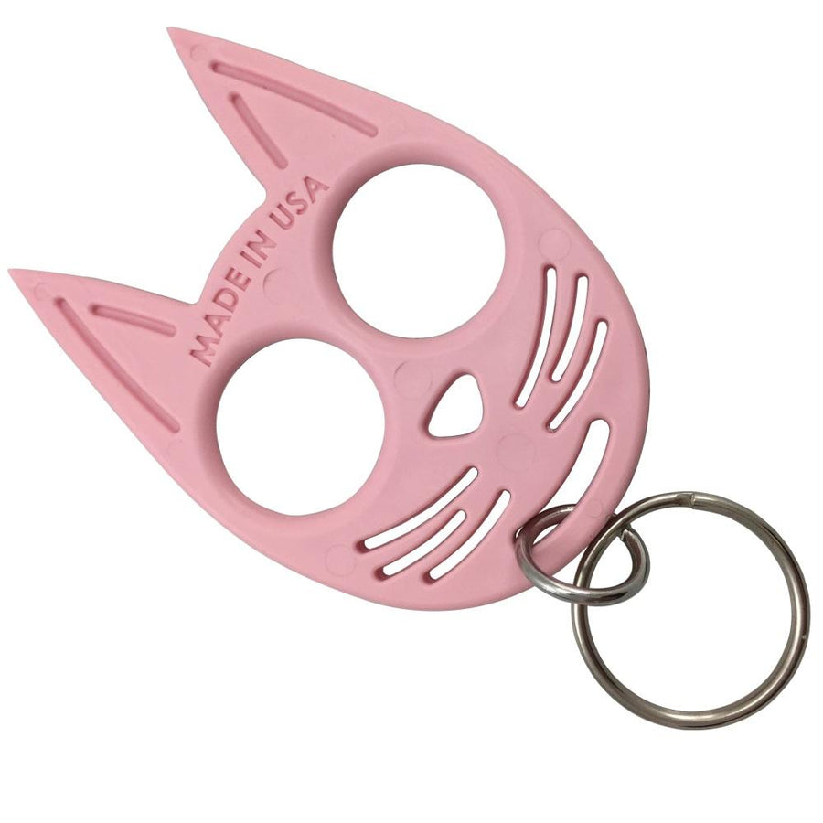 My Kitty Plastic Self-Defense Keychain Weapon Pink