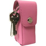 Pink holster for Black Streetwise S.M.A.C.K. Keychain Stun Gun 16M with keys attached 