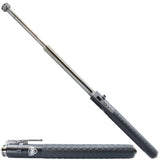 Expandable Steel Baton 21" in both extended and collapsed form