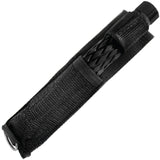 A 26" Police Force Tactical Expandable Solid Steel Baton inside a black holster
