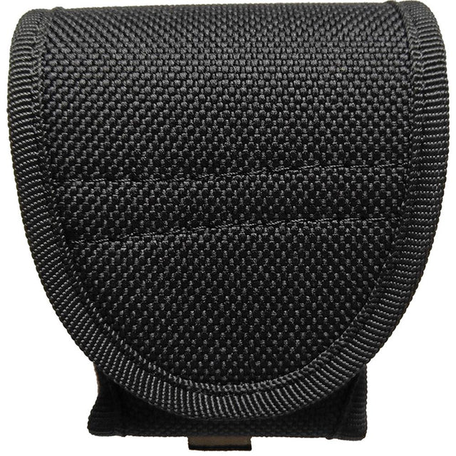 Black Police Force Tactical Nylon Handcuff Holster w/ Belt Loop