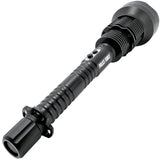 An angle view of Police Force Tactical Torch Stun Gun Flashlight 17M