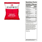 Secondary image - ReadyWise™ 60-Serving Chocolate Milk Emergency Food Supply