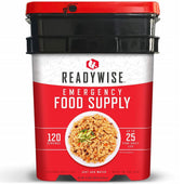 ReadyWise™ 120-Serving Entree Emergency Food Supply - Dehydrated Food