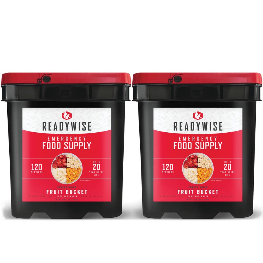 ReadyWise™ 240-Serving Freeze Dried Fruit Emergency Food Supply