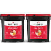 ReadyWise™ 240-Serving Freeze Dried Fruit Emergency Food Supply - Freeze Dried Food