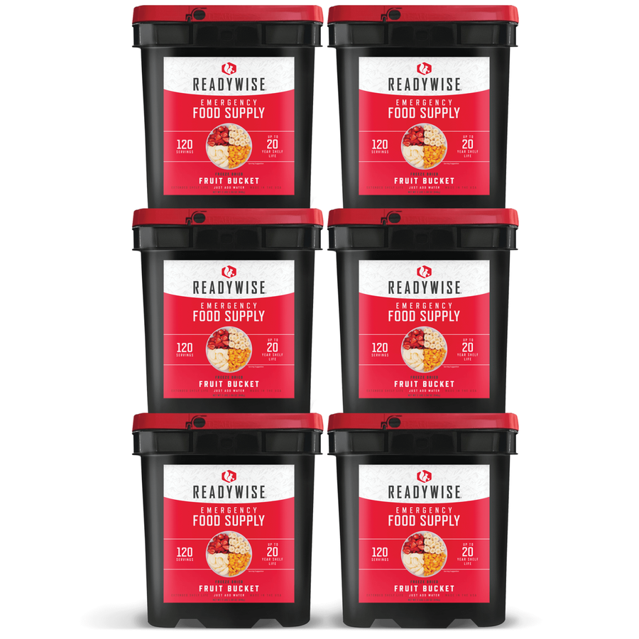 ReadyWise™ 720-Serving Freeze Dried Fruit Emergency Food Supply