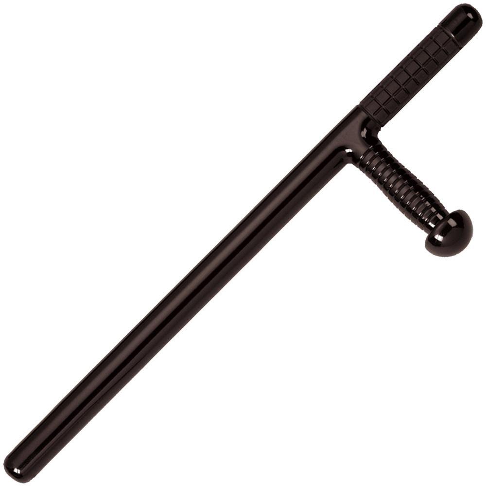 Fiberglass Police Tonfa Baton w Rubber Grip 24"