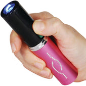 Safety Tech Fake Lipstick Rechargeable LED Stun Gun 25M - $20 or Less Stun Guns