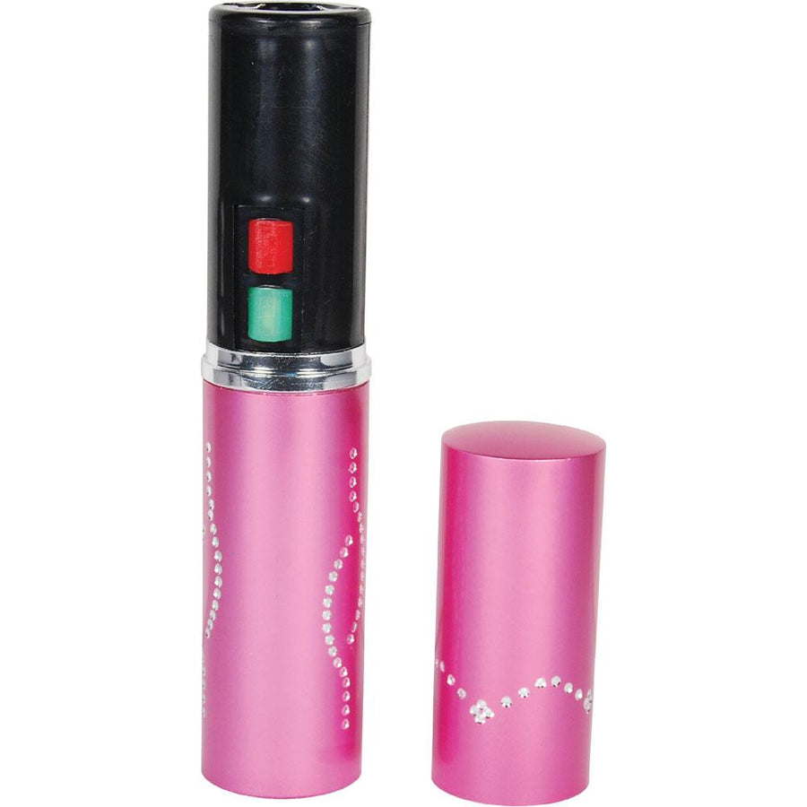 Safety Tech Lipstick Disguised LED Stun Gun 3M Pink