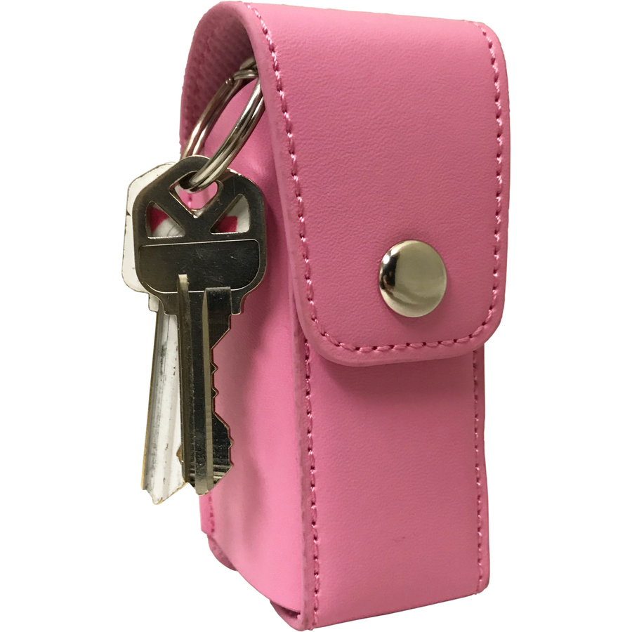 pink stun gun with keychain