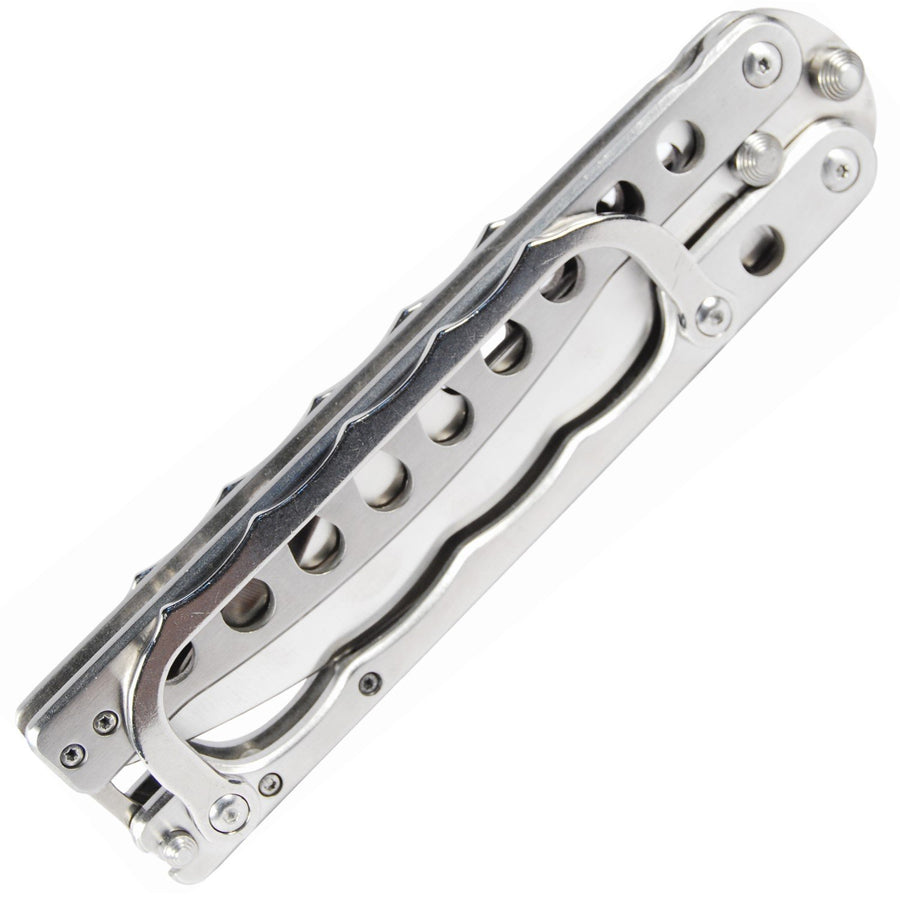 Stainless Steel Butterfly Knuckle Guard Trench Knife