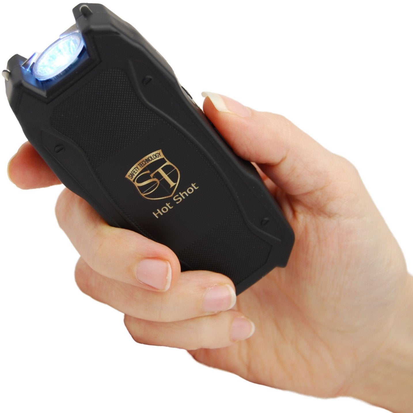 Safety Technology Hot Shot Stun Gun With flashlight – Guardian Self Defense