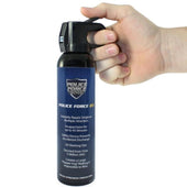 Police Force Tactical 23 Fire Master Pepper Spray Fog 9 oz. - Pepper Spray with UV Marking Dye